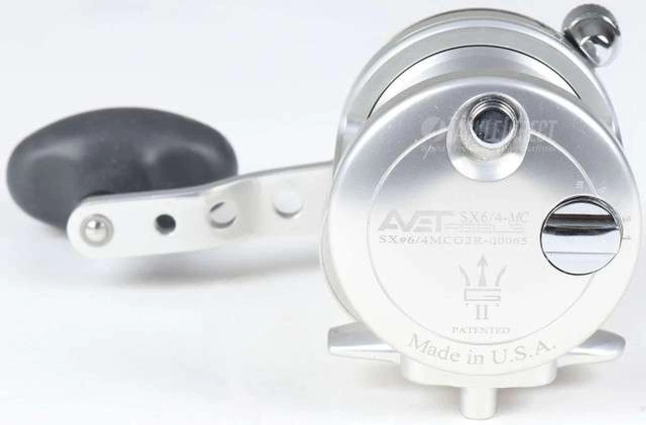 Avet SX G2 6/4 MC 2-Speed Reel Silver 2 Avet SX G2 6/4 MC 2-Speed Reel Silver - Image 2