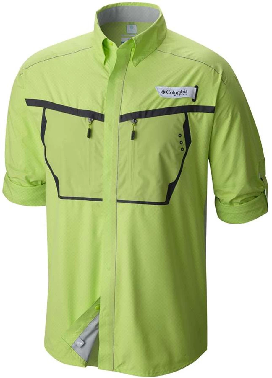 Columbia Force 12 ZERO Mens Long Sleeve Woven Shirt 3 Columbia Force 12 ZERO Mens Long Sleeve Woven Shirt - Image 3