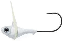 Fish Head Dude Jig Head - 1/4 Oz. - Pearl White