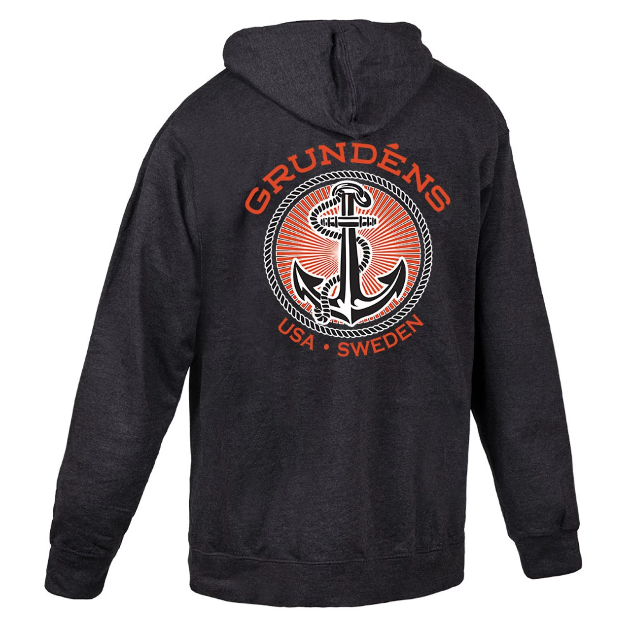 Grundens Anchor Full Zip Sweatshirt 2 Grundens Anchor Full Zip Sweatshirt - Image 2
