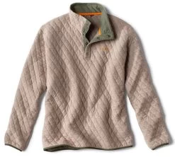 Orvis Outdoor Quilted Snap Sweatshirt