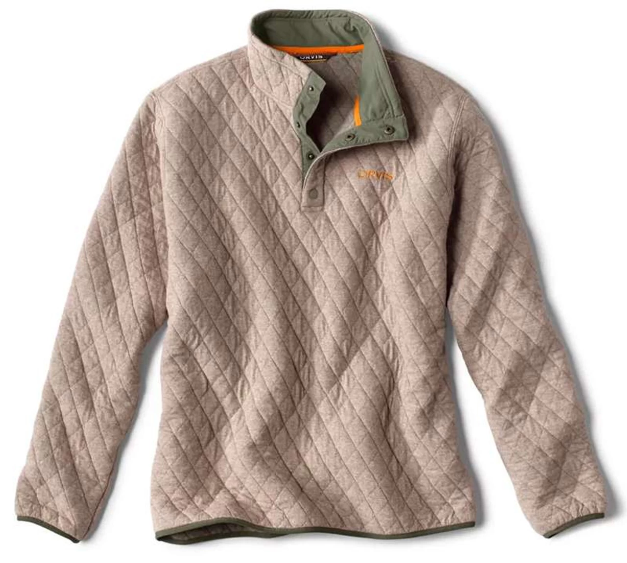 Orvis Outdoor Quilted Snap Sweatshirt 1 Orvis Outdoor Quilted Snap Sweatshirt