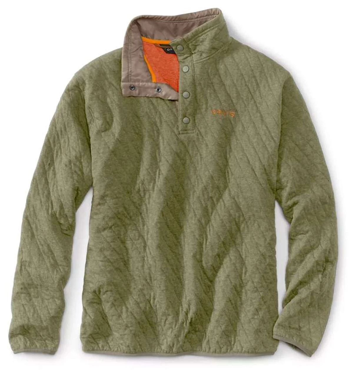 Orvis Outdoor Quilted Snap Sweatshirt 2 Orvis Outdoor Quilted Snap Sweatshirt - Image 2