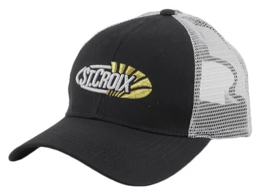 St. Croix Trucker Mesh Hat - Black 1 St. Croix Trucker Mesh Hat - Black
