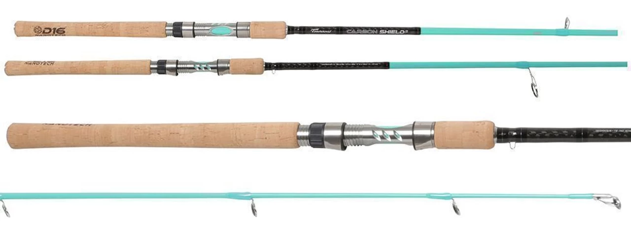 Tsunami Carbon Shield II Spinning Rods 1 Tsunami Carbon Shield II Spinning Rods