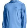 Under Armour Iso-Chill Shorebreak Ninja Hoodie - Carolina Blue - M